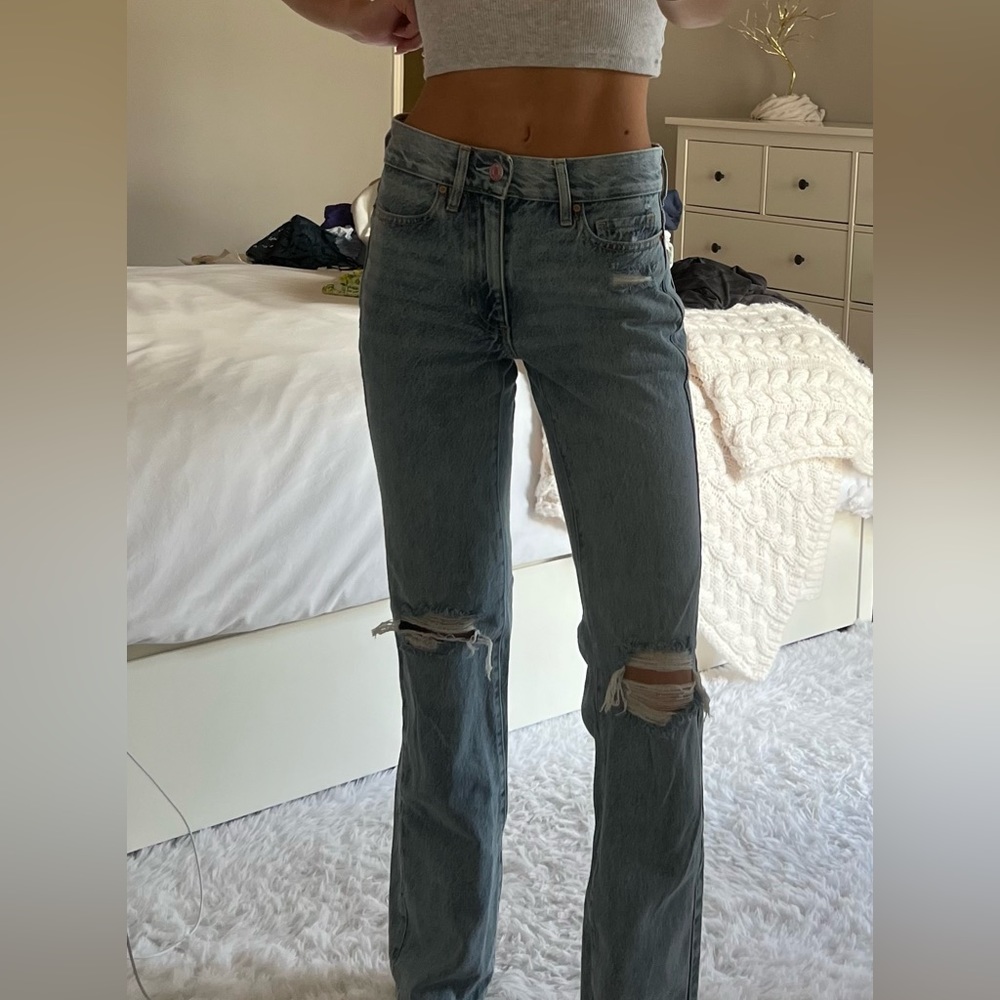 PacSun vintage bootcut ripped jeans size 23